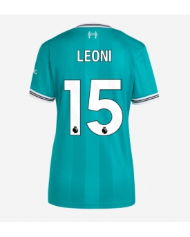 Liverpool Giovanni Leoni #15 Maglia Gara Terza Repliche 2025-26 Donna Maniche Corte